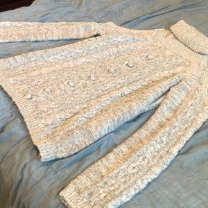 Chelsea 28 Sequin Cozy Turtleneck (cold shoulder)